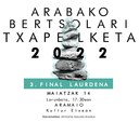Aramaion jokatuko da zapatuan hirugarren eta azken final laurdena Aramaion jokatuko da zapatuan hirugarren eta azken final laurdena