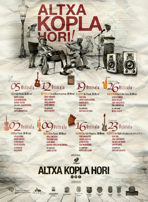 altxa kopla hori 8 saioak