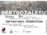 oion bertso saio didaktikoa BERTSOZALETU