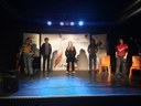 2021-01-29, Gernika-Lumo. Leire Vargas, Etxahun Lekue, Naia Arrizabalaga, Irune Basagoiti eta Maialen Lujanbio aritu ziren bertsotan. / XDZ