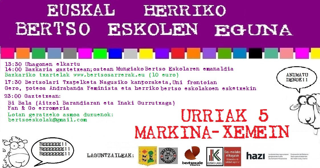 bertso eskolen eguna