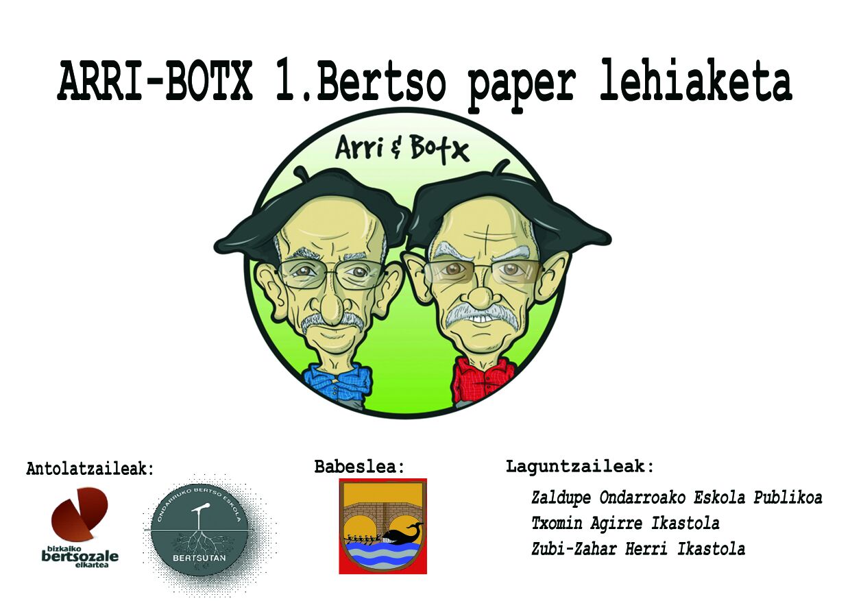 Lehenengo Arri-Botx bertso paper lehiaketa abian