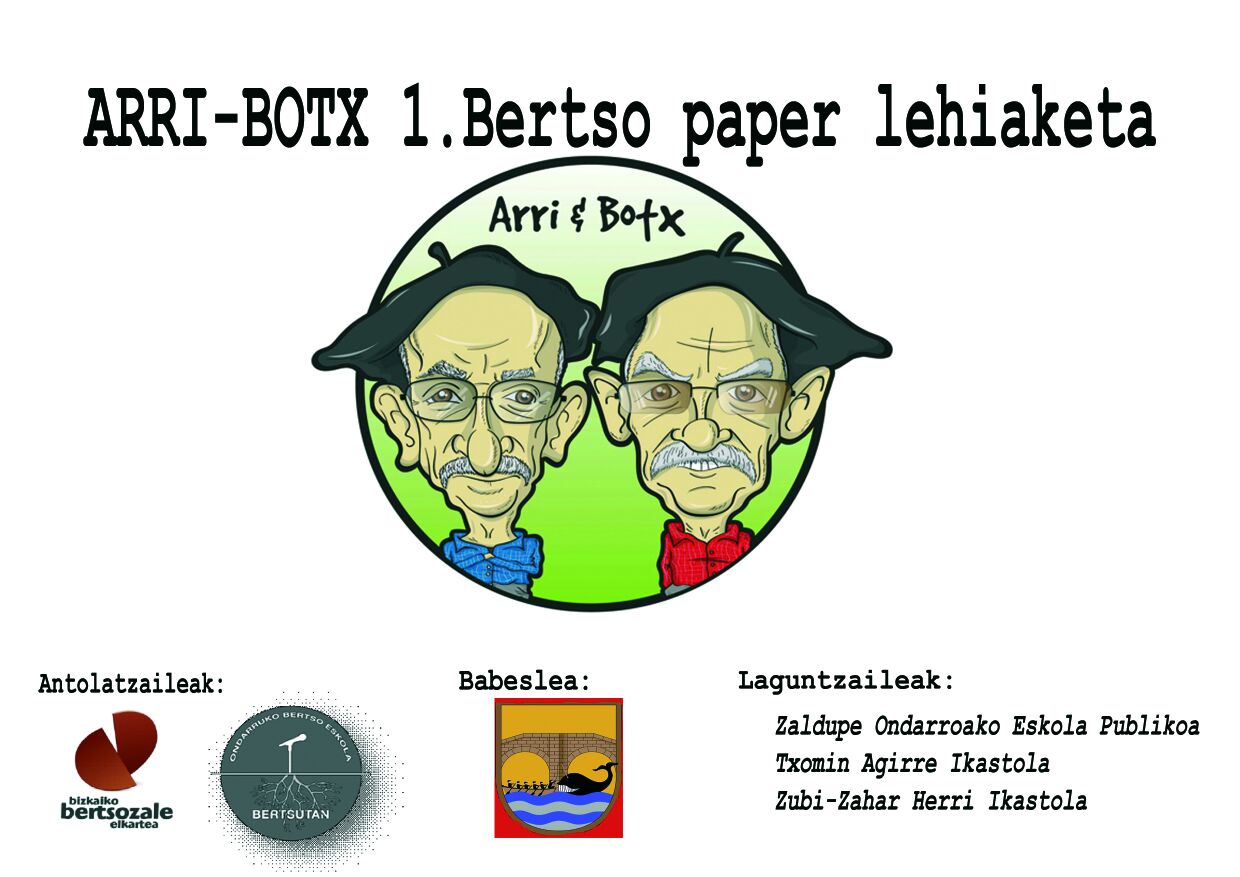 Lehenengo Arri-Botx bertso paper lehiaketa abian