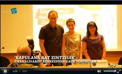 Bertsoa - bideoa. Kapulana bat zintzilik