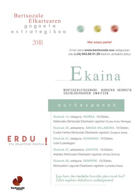 1.etapa: ekaina - kartela
