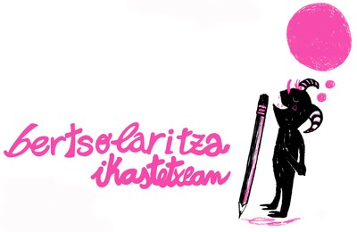 Bertsolaritza ikastetxean - logoa