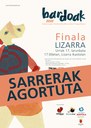 Sarrerak agortuta eta aforoa mugatuta jokatuko da 2020ko Bardoen finala Sarrerak agortuta eta aforoa mugatuta jokatuko da 2020ko Bardoen finala