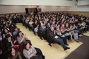 Etxarri Aranazko kultur etxea, bertsozalez lepo. (arg. Joseba Zabalza)