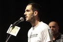 Julio soto, saioaren une batean. (arg. Joseba Zabalza)